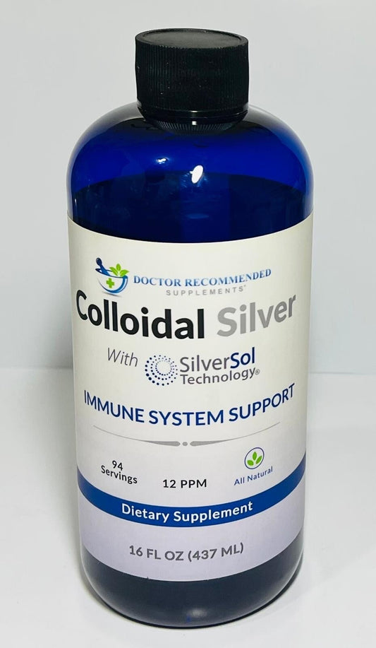Colloidal Silver with SilverSol Tech 16 Fl oz 437 ml All Natural0