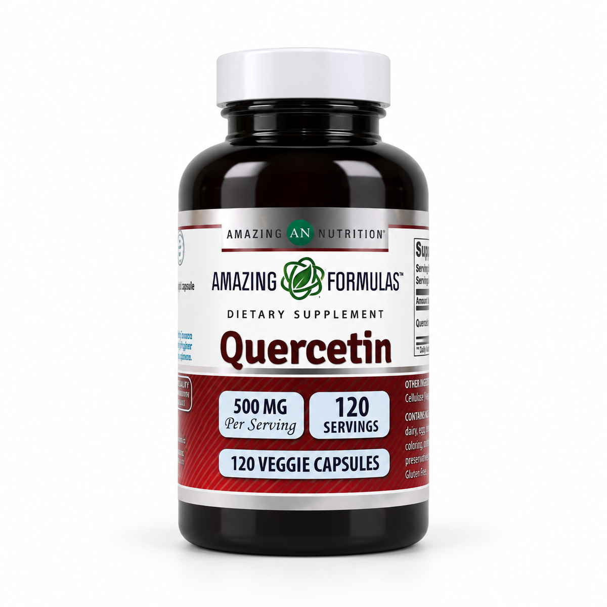 Quercetin 500mg – 240 Capsules (2 Pack) | Antioxidant & Immune Support