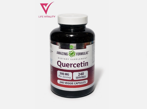 Quercetin 500mg – 240 Capsules (2 Pack) | Antioxidant & Immune Support